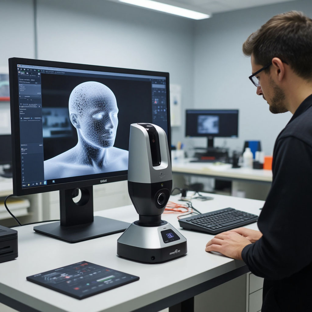 3д сканер в работе на предприятии