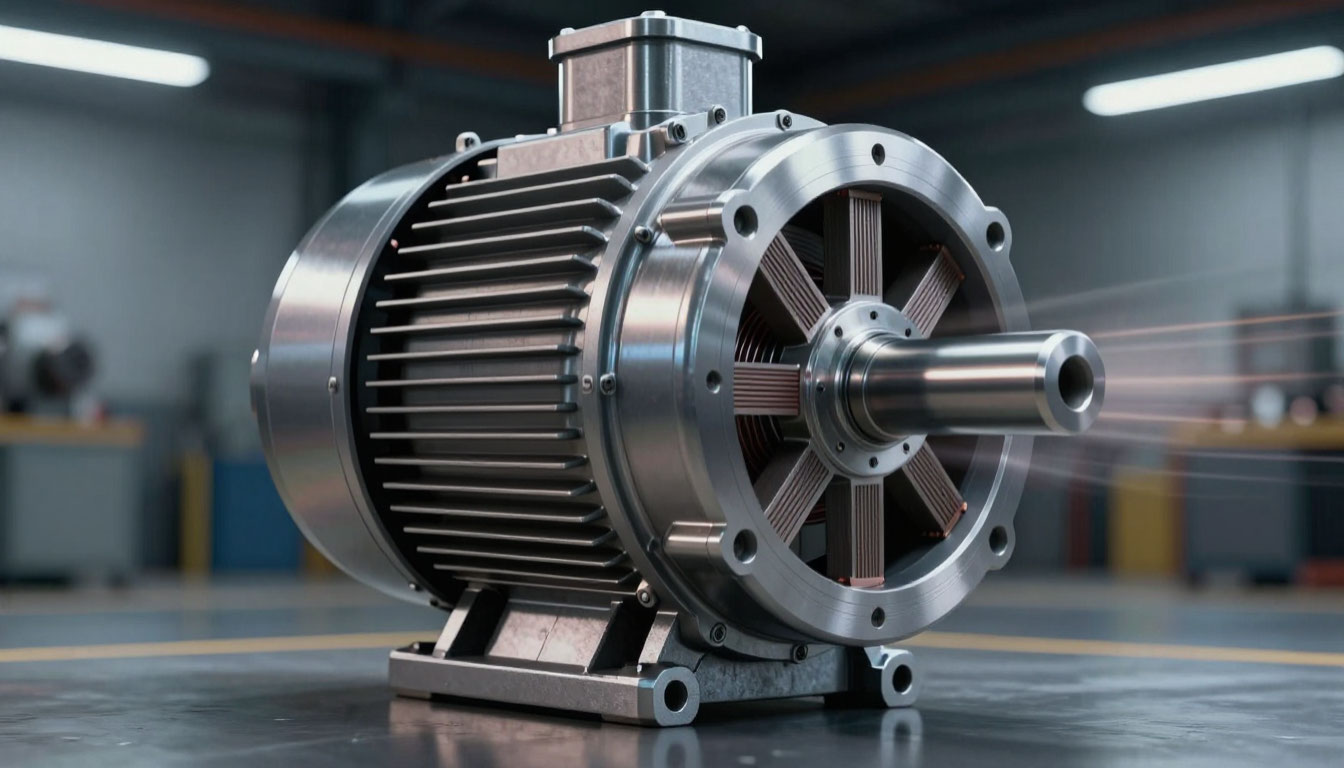 собраный двигатель