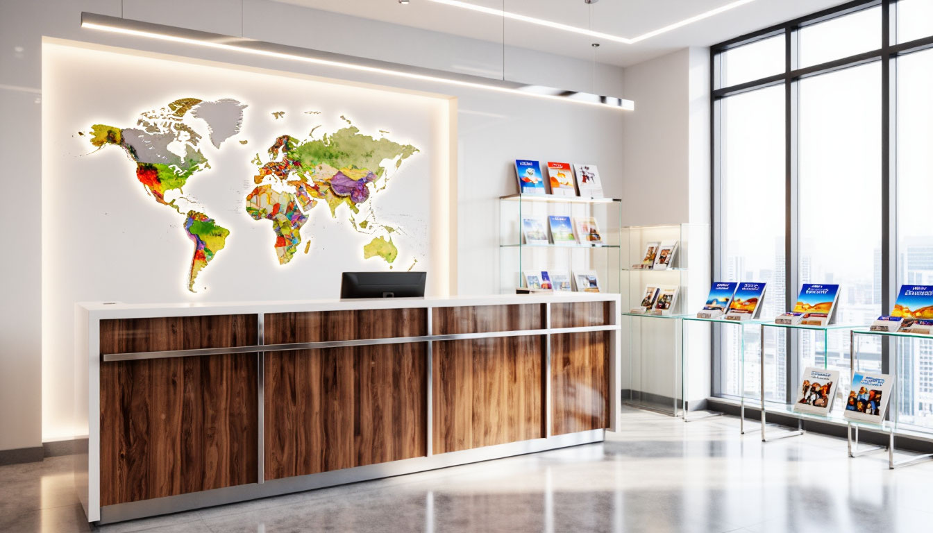 ОФИС ТУРАГЕНТСТВА В ТЦ