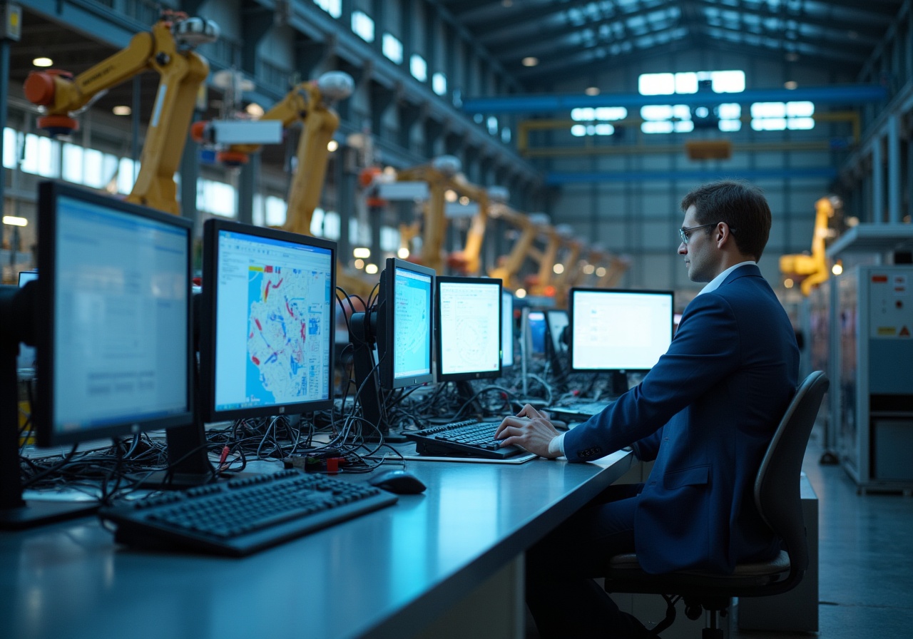 Автоматизация металлургического производства: роль роботов и АСУ ТП