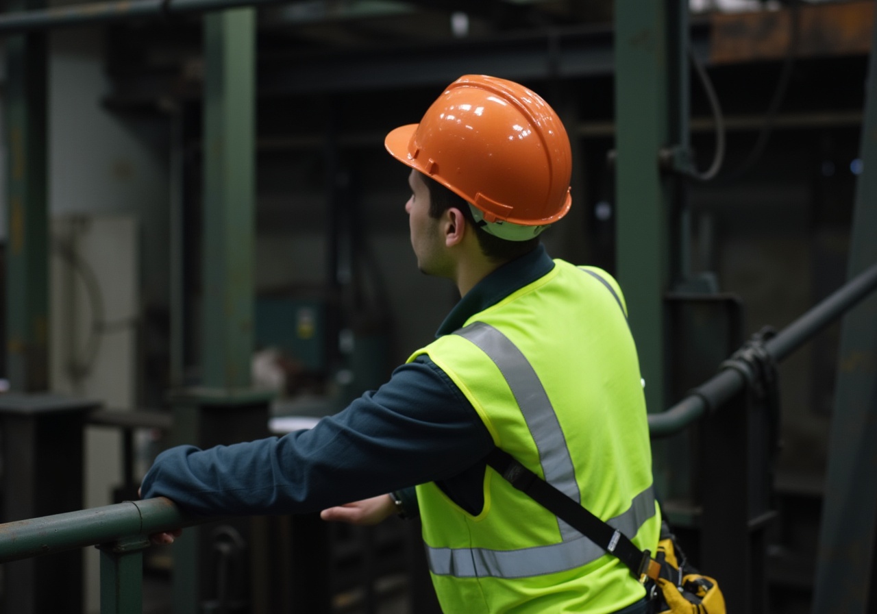 Охрана труда при работе на высоте в условиях металлургического цеха