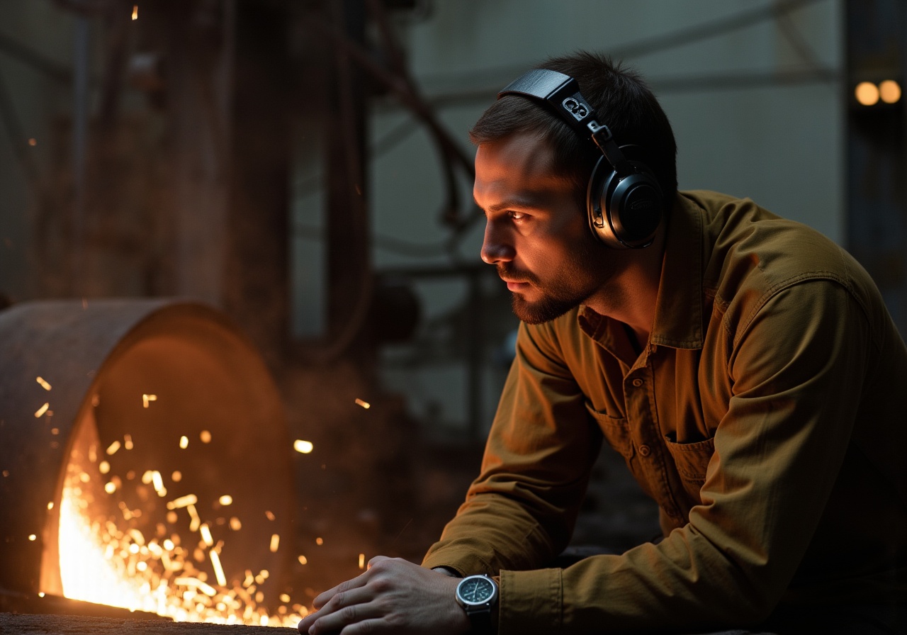 Защита от шума и вибрации на металлургическом производстве